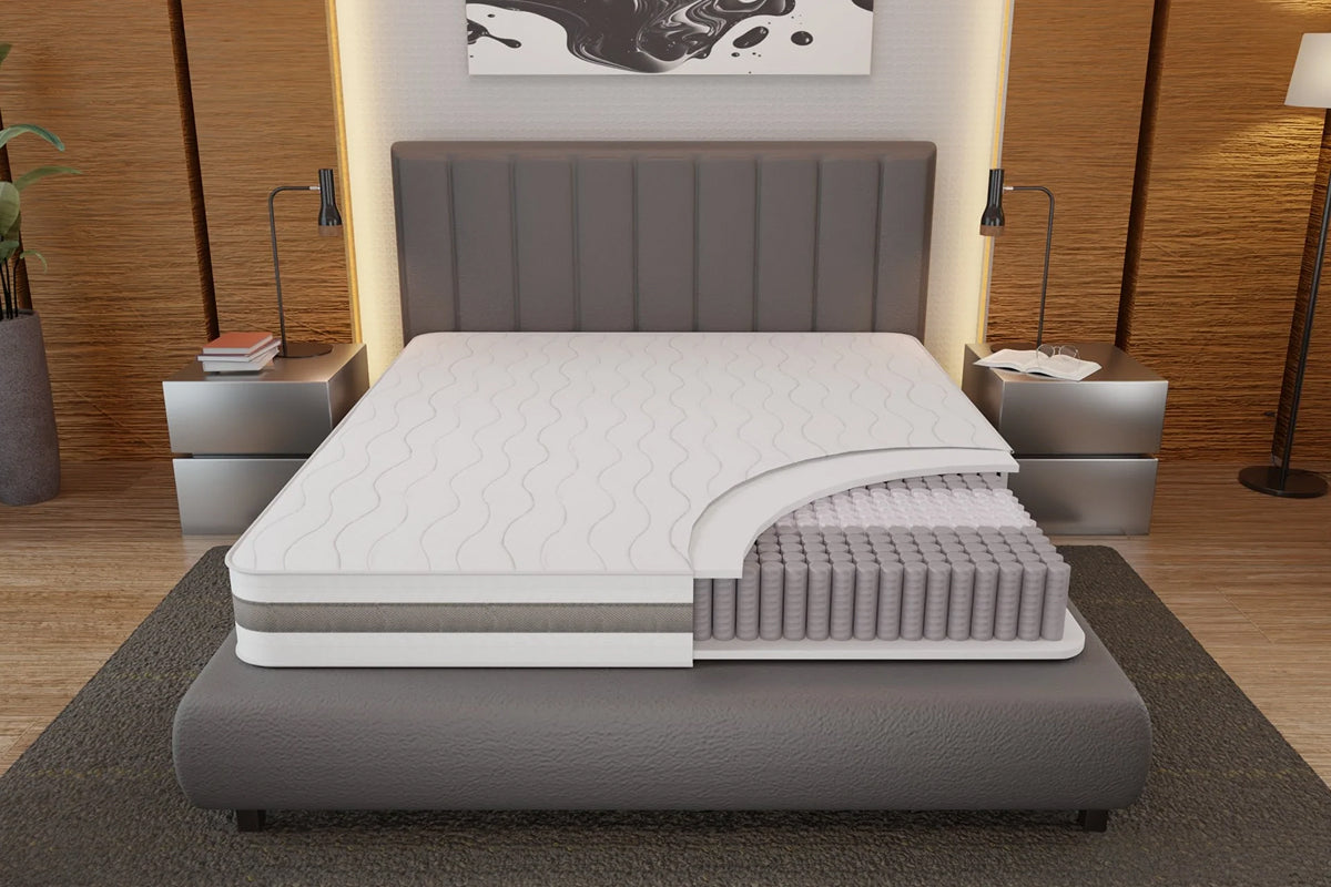 Materasso AirFlex H21 800 Molle Indipendenti Memory Foam - Gran Duca Materassi