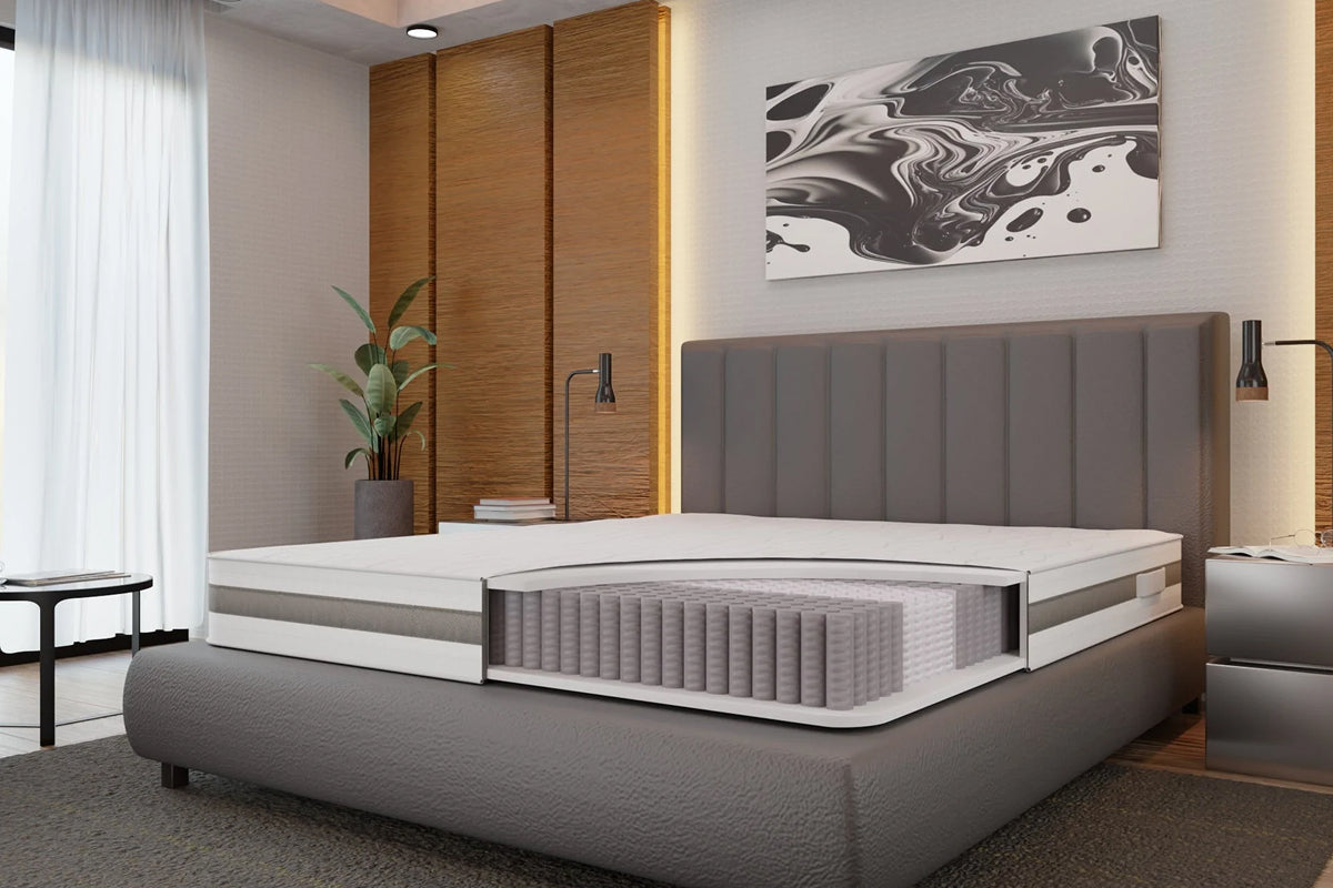 Materasso AirFlex H21 800 Molle Indipendenti Memory Foam - Gran Duca Materassi